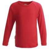 Icebreaker Bodyfit 200 Creeper Base Layer Top - Merino Wool, UPF 50+, Long Sleeve (For Kids)