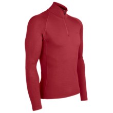 Icebreaker Bodyfit 200 Mondo Base Layer Top - Merino Wool, Lightweight, Long Sleeve (For Men) in Mars - Closeouts