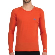 Icebreaker Bodyfit 200 Oasis Base Layer Top - Merino Wool, Lightweight, Long Sleeve (For Men) in Cajun - Closeouts