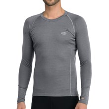 Icebreaker Bodyfit 200 Oasis Base Layer Top - Merino Wool, Lightweight, Long Sleeve (For Men) in Cave - Closeouts