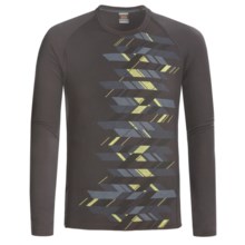 Icebreaker Bodyfit 200 Oasis Base Layer Top - Merino Wool, Long Sleeve (For Men) in Razor/Oak - Closeouts