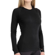 Icebreaker Bodyfit 200 Oasis Base Layer Top - UPF 50+, Lightweight, Merino Wool, Long Sleeve (For Women) in Black - Closeouts
