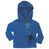 Icebreaker Bodyfit 200 Skater Hooded Shirt - Merino Wool, Long Sleeve (For Boys)