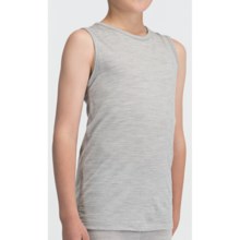 Icebreaker Bodyfit 200 Tank Top - Merino Wool (For Kids) in Blizzard - Closeouts
