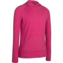 Icebreaker Bodyfit 260 Adventure Hoodie Sweatshirt - UPF 50+, Merino Wool (For Kids) in Ruby - Closeouts