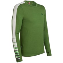 Icebreaker Bodyfit 260 Apex Base Layer Top - Merino Wool, Long Sleeve (For Men) in Grass - Closeouts