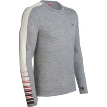 Icebreaker Bodyfit 260 Apex Base Layer Top - Merino Wool, Long Sleeve (For Men) in Metro - Closeouts