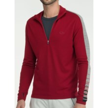 Icebreaker Bodyfit 260 Apex Base Layer Top - Merino Wool, Zip Neck, Long Sleeve (For Men) in Mars - Closeouts