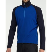 Icebreaker Bodyfit 260 Base Layer Top - Merino Wool, Midweight, Long Sleeve (For Men and Women) in Cobalt/Admiral - Closeouts