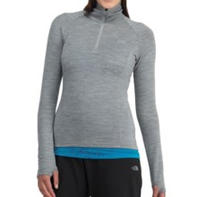 Icebreaker Bodyfit 260 Base Layer Top - Merino Wool, Zip Neck, Long Sleeve (For Women) in Metro - Closeouts