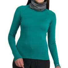Icebreaker Bodyfit 260 Crew Shirt - Merino Wool, UPF 25, Long Sleeve (For Women) in Emerald - Closeouts