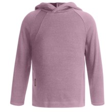 Icebreaker Bodyfit 260 Explorer Hoodie Sweatshirt - Merino Wool, Lightweight, UPF 39+ (For Kids) in Foxy - Closeouts