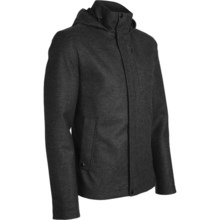 Icebreaker Boulder Hooded Jacket - Merino Wool (For Men) in Oxide - Closeouts