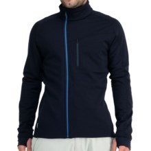 Icebreaker Carve GT 320 Shirt - Full Zip, Long Sleeve (For Men) in Admiral - Closeouts