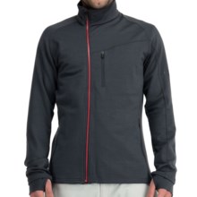 Icebreaker Carve GT 320 Shirt - Full Zip, Long Sleeve (For Men) in Monsoon - Closeouts