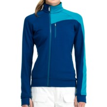 Icebreaker Carve GT 320 Shirt - UPF 50+, Merino Wool, Long Sleeve (For Women) in Isle/Gulf - Closeouts