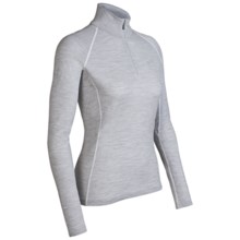 Icebreaker Chakra Skin 200 Base Layer Top - Lightweight, Merino Wool, Long Sleeve (For Women) in Blizzard - Closeouts