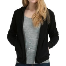 Icebreaker City260 Lily Hoodie Sweatshirt - Merino Wool, Full Zip (For Women) in Black - Closeouts