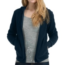 Icebreaker City260 Lily Hoodie Sweatshirt - Merino Wool, Full Zip (For Women) in Eclipse - Closeouts