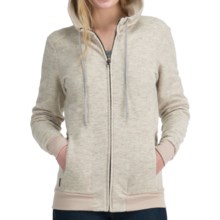 Icebreaker City260 Lily Hoodie Sweatshirt - Merino Wool, Full Zip (For Women) in Fawn - Closeouts
