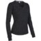 Icebreaker City260 Zephyr V-Neck Shirt - Merino Wool, Long Sleeve (For Women) in Pewter Space Dye