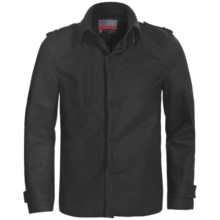 Icebreaker Coastal Outpost Jacket - Merino Wool (For Men) in Black - Closeouts