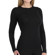 Icebreaker Everyday Base Layer Top - UPF 30+, Lightweight, Merino Wool, Long Sleeve (For Women) in Black - Closeouts