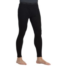 Icebreaker Everyday Thermal Underwear Base Layer Leggings - Merino Wool (For Men) in Black - Closeouts