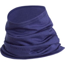 Icebreaker Flexi Chute Neck Gaiter - Merino Wool (For Men and Women) in Horizon - Closeouts