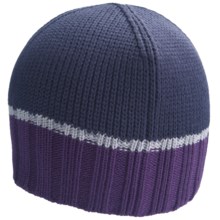 Icebreaker Frost Beanie Hat - Merino Wool (For Men and Women) in Divine/Merlot - Closeouts