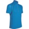 Icebreaker GT 150 Run Quest Shirt - Merino Wool, Zip Neck, Short Sleeve (For Men) in Force