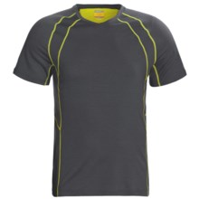 Icebreaker GT 150 Run Quest T-Shirt - Merino Wool, Short Sleeve (For Men) in Monsoon - Closeouts