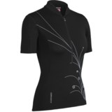 Icebreaker GT Bike Rhythm Cycling Jersey - Merino Wool, Zip Neck, Short Sleeve (For Women)