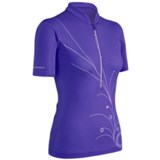 Icebreaker GT Bike Rhythm Cycling Jersey - Merino Wool, Zip Neck, Short Sleeve (For Women)