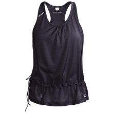 Icebreaker GT Run Swift Tank Top - Merino Wool (For Women) in Panther - Closeouts