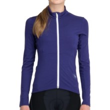 Icebreaker GT Viva Starbursts Cycling Jersey - UPF 50+, Merino Wool, Full Zip, Long Sleeve (For Women) in Horizon - Closeouts