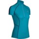Icebreaker GT150 Quest Shirt - Merino Wool, Zip Neck, Short Sleeve (For Women)