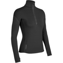 Icebreaker GT200 Chase Shirt - Merino Wool, Lightweight, Long Sleeve (For Women) in Black - Closeouts