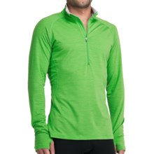 Icebreaker GT200 Sprint Zip Neck Base Layer Top - Lightweight, Merino Wool, Long Sleeve (For Men) in Turf - Closeouts