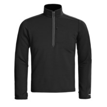 Icebreaker GT260 Quantum Shirt - Merino Wool, Lightweight, Long Sleeve (For Men) in Black - Closeouts