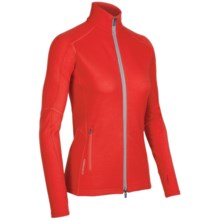 Icebreaker Gt260 Rapid Shirt - Merino Wool, Long Sleeve (For Women) in Blaze - Closeouts