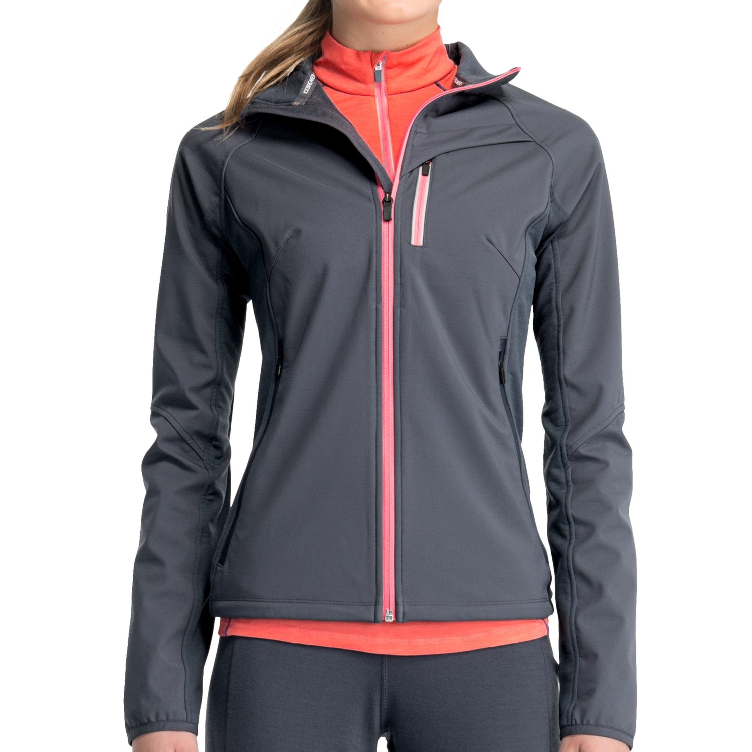 Icebreaker Gust Soft Shell Jacket UPF 40+, Merino Wool Lining (For