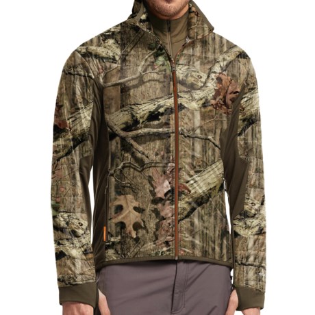 Icebreaker Helix Mossy Oak(R) Shirt Merino Wool, Full Zip, Long Sleeve (For Men)