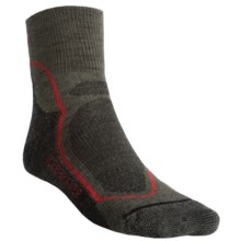 Icebreaker Hike + Lite Mini Socks - Merino Wool, Quarter-Crew (For Men) in Cargo/Jet/Rocket - 2nds
