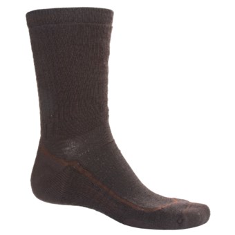 Icebreaker Hiking Socks - Merino Wool, Medium Cushion (For Men and Women) in Java/Bark/Java