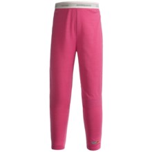 Icebreaker Junior Bodyfit 200 Leggings - Base Layer, Merino Wool (For Toddlers and Kids) in Bloom - Closeouts