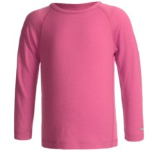 Icebreaker Junior Bodyfit 200 Oasis Base Layer Top - Merino Wool, L/S (For Toddler and Kids) in Bloom - Closeouts