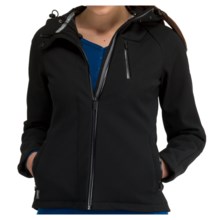 Icebreaker Kenai RF260 Hooded Jacket - UPF 50+, Merino Wool, Soft Shell, UPF 50+ (For Women) in Black - Closeouts