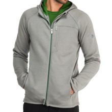 Icebreaker Kodiak Hooded RealFleece 320 Jacket - Merino Wool, Full Zip (For Men) in Fossil - Closeouts