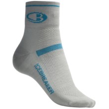 Icebreaker Multisport Superlite Mini Socks - Merino Wool, Quarter-Crew (For Women) in Silver - 2nds